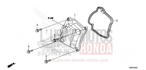 CYLINDER HEAD COVER WW125AK de 2019